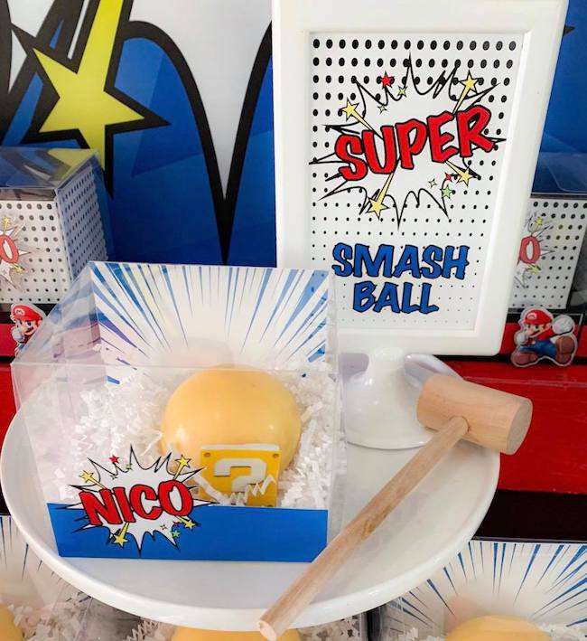 Super Smash Bros Super Smash Ball Favor