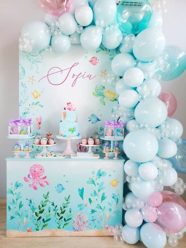 Under the Sea Themed Party - Pretty My Party