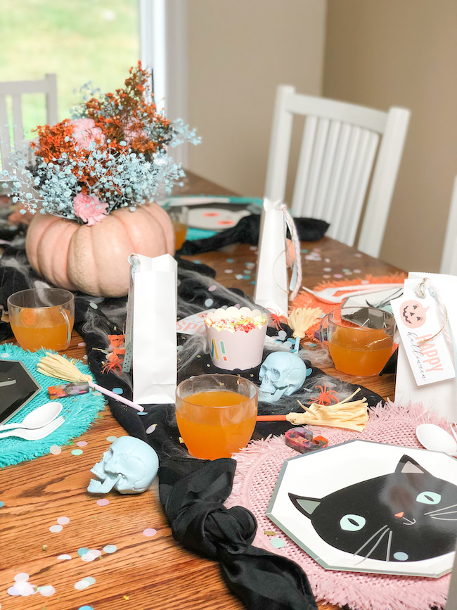 Chic Colorful Kids Halloween Party