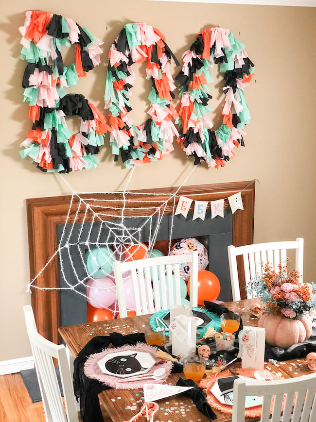 Chic Colorful Kids Halloween Party