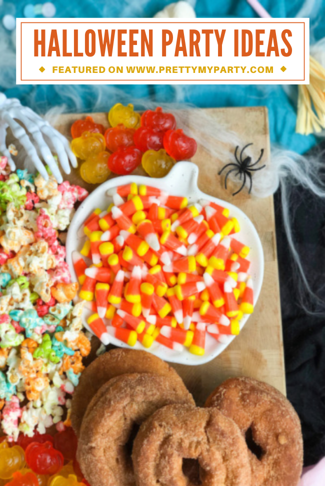 Chic Colorful Kids Halloween Party on Pretty My Party