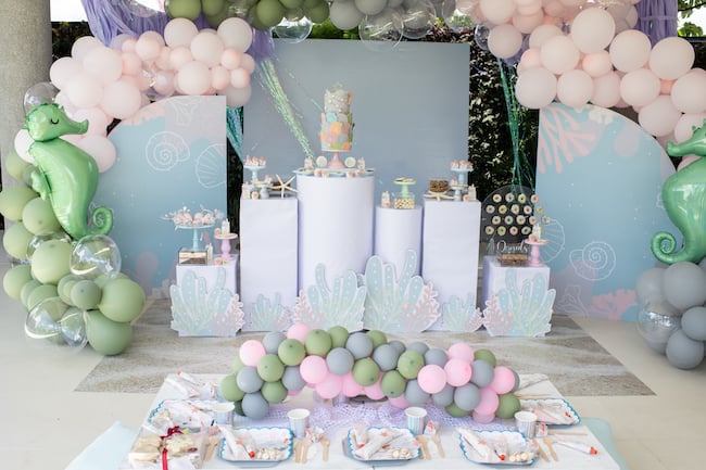 Under the Sea Birthday Party on Pretty My Party