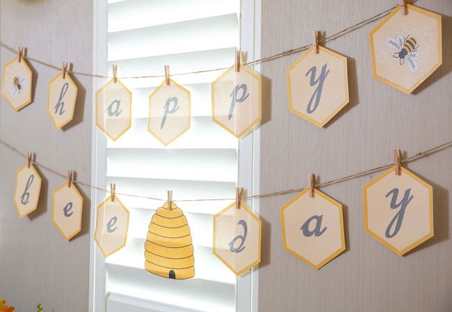 Bee-Themed Birthday Party