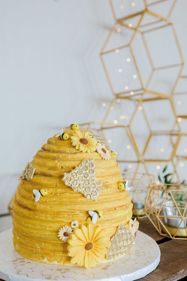 Bee Birthday Cake Ideas Images (Pictures)