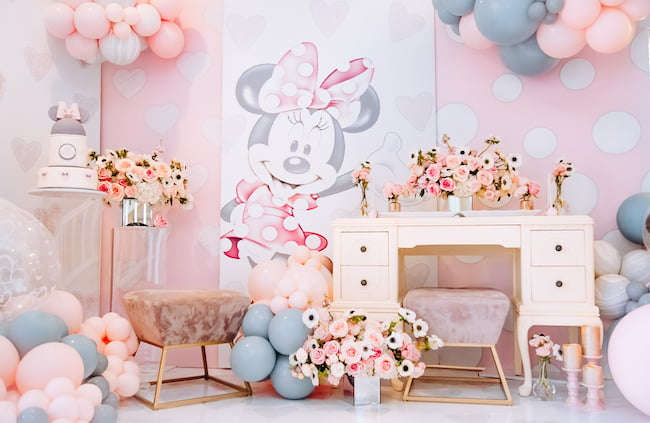 Vintage Minnie Mouse Birthday Party