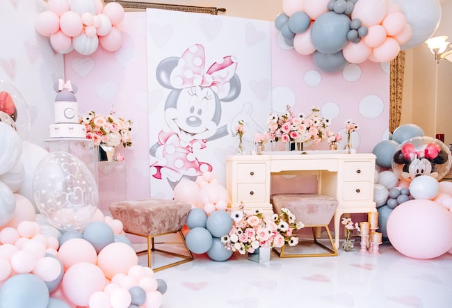 Vintage Minnie Mouse Birthday Party