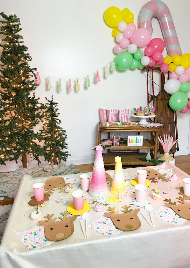 Rustic Chic Kids Christmas Party