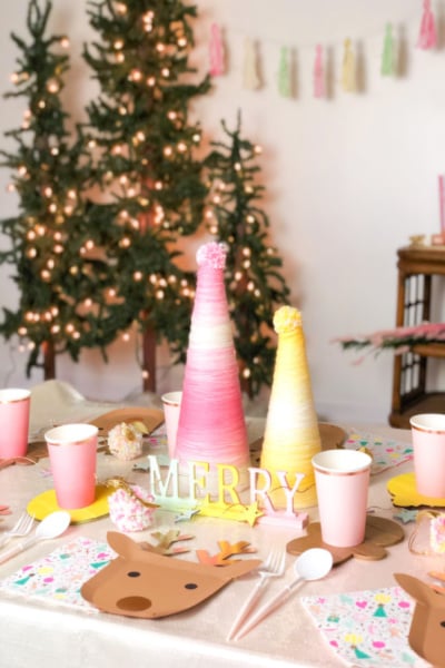 Rustic Chic Kids Christmas Party
