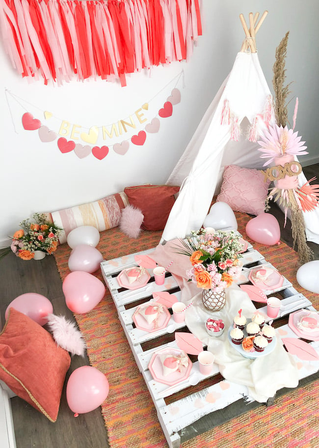 Valentine's Day Picnic Party