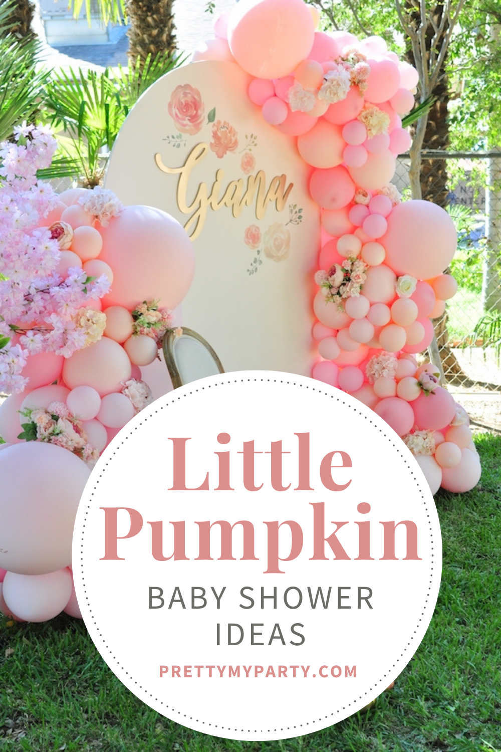 Little Pumpkin Baby Shower on Pretty My Party