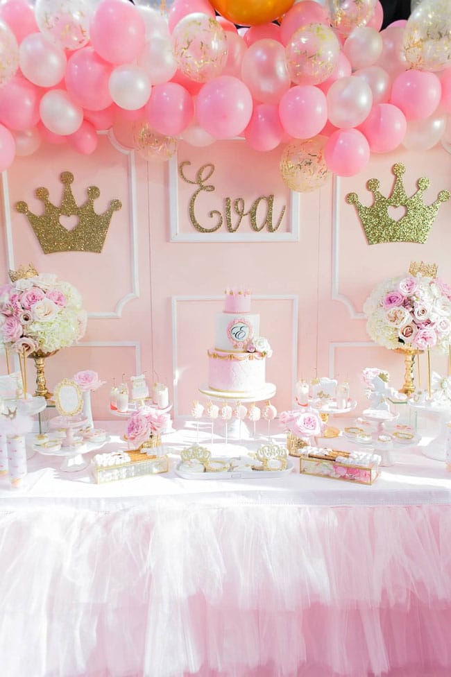 Princess Party Theme - 47 Most Popular Girl Party Themes