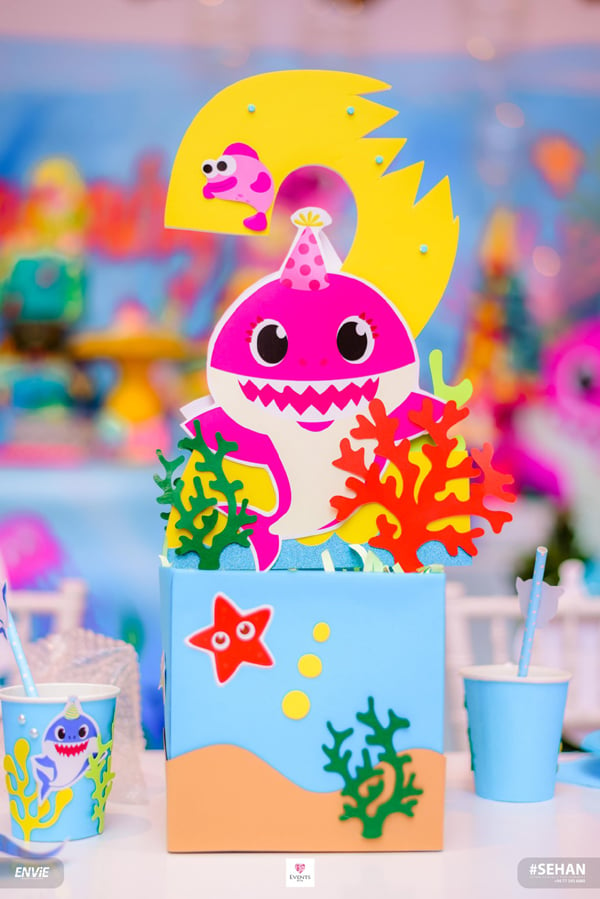 Baby Shark Birthday Party - 47 Most Popular Girl Party Themes