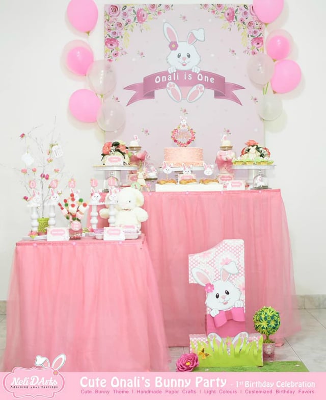 Bunny-themed party