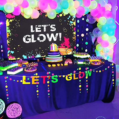 Neon Glow-in-the-Dark Sweet 16 Party Theme Ideas!