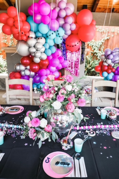 Teen Girl TikTok Birthday Party