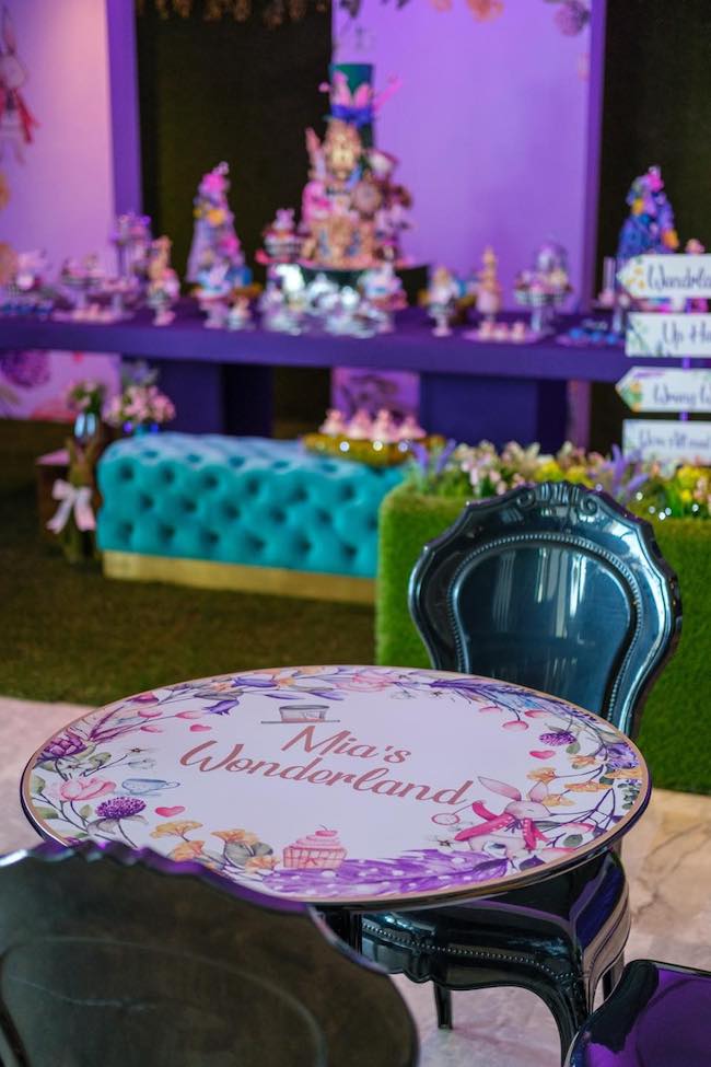 Vintage Glam Alice In Wonderland Party