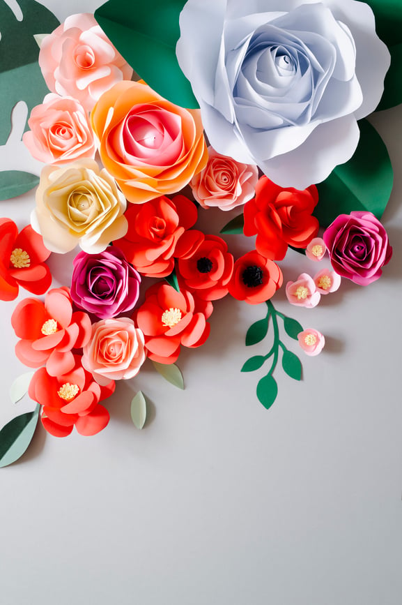 DIY paper flowers