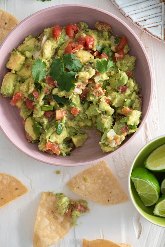 Easy guacamole recipe