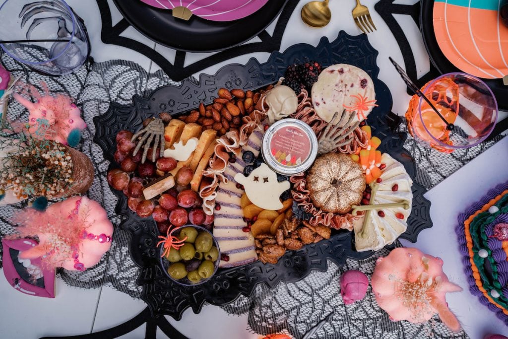 Halloween charcuterie board