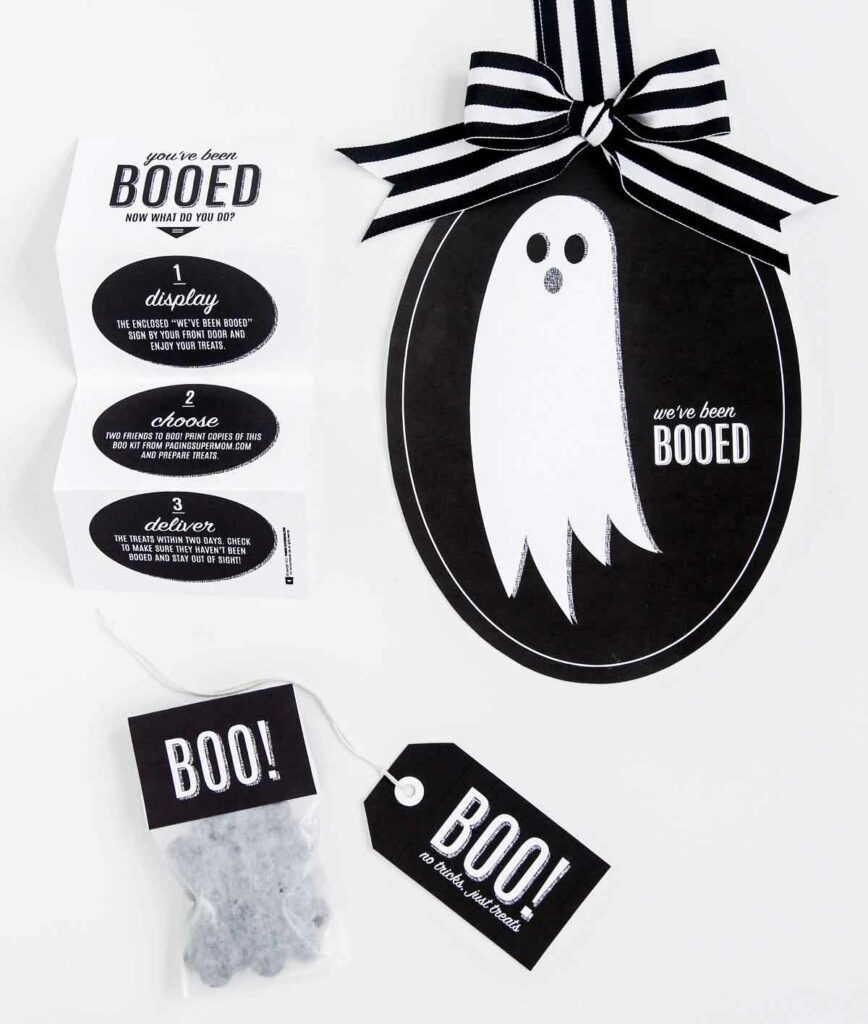Free You've Been Booed Printables - Pretty My Party