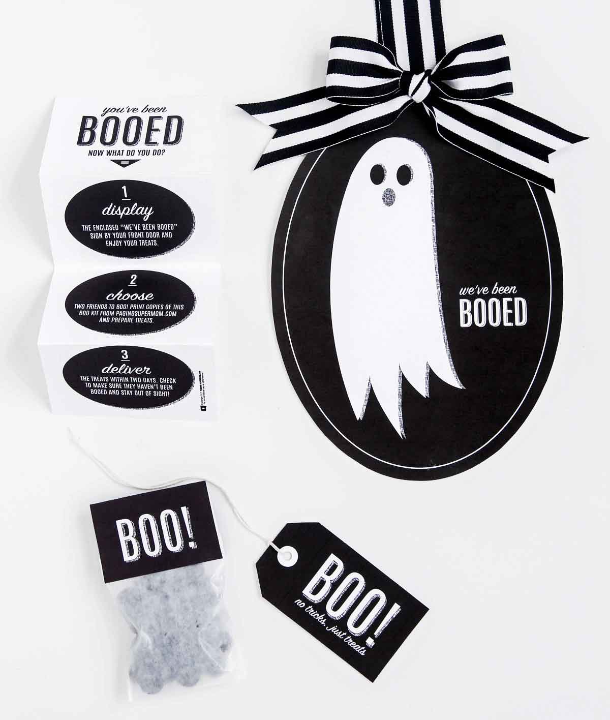 Free You've Been Booed Printable Kit