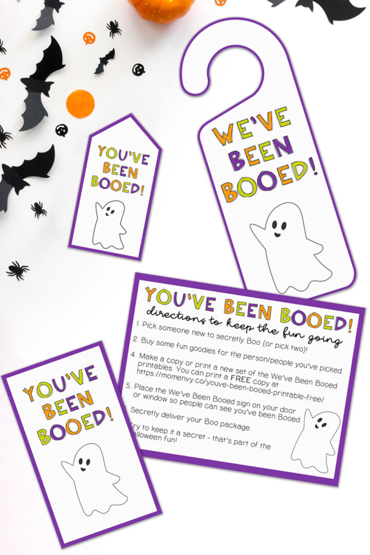 We've Been Booed Printables for Halloween