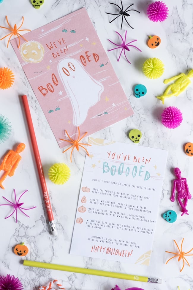 Free You've Been Booed Printables