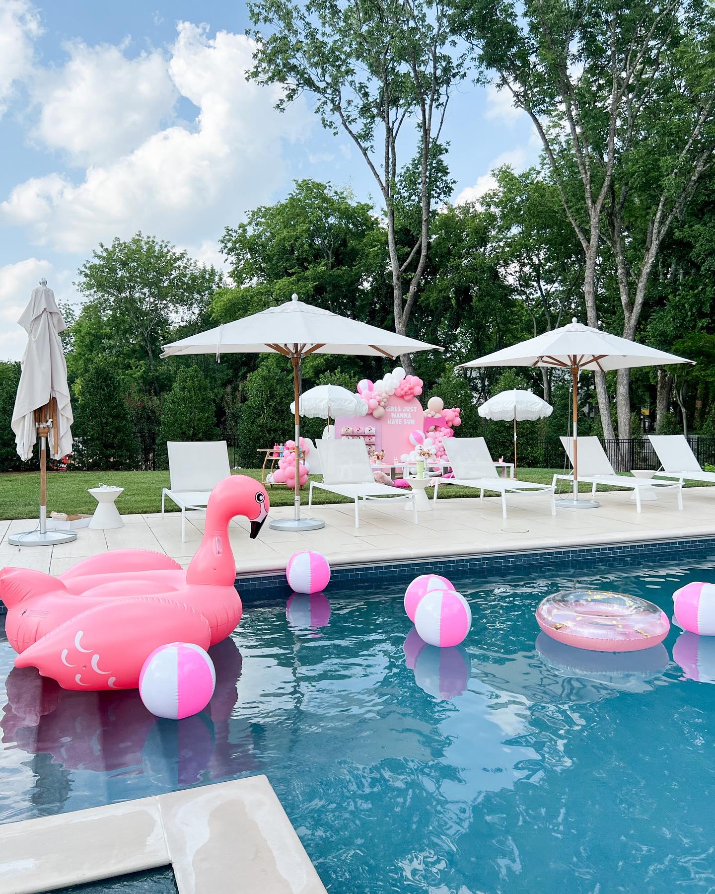 Girls Just Wanna Have Some Sun Pool Party Ideas