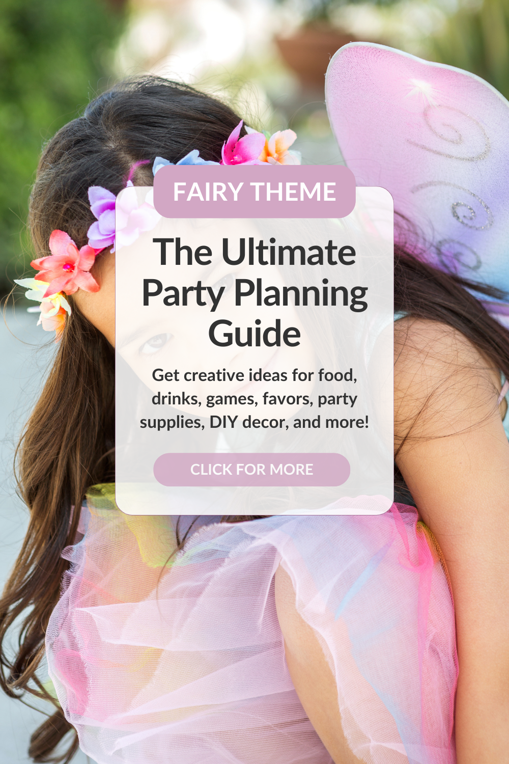 21 Fabulous Fairy Party Ideas and Detailed Party Planning Guide on www.prettymyparty.com. Get creative ideas for food, games, favors, decor, DIY ideas, and more.