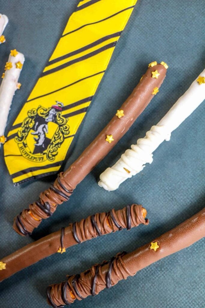 Harry Potter Chocolate Pretzel Wands