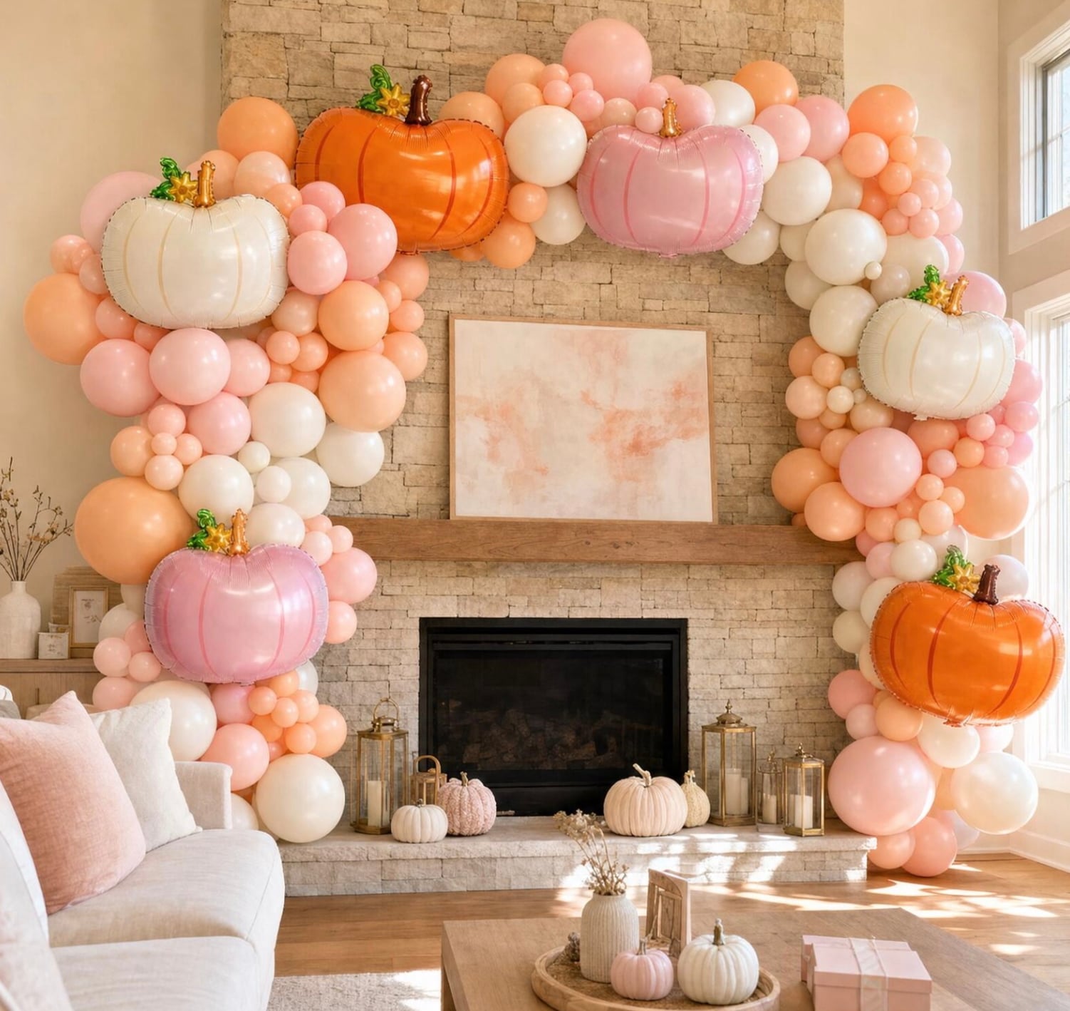 Little Pumpkin Balloon Garland Kit