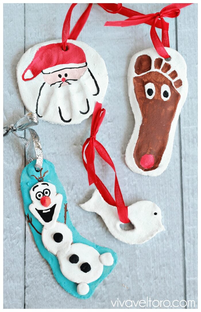 Salt dough ornaments