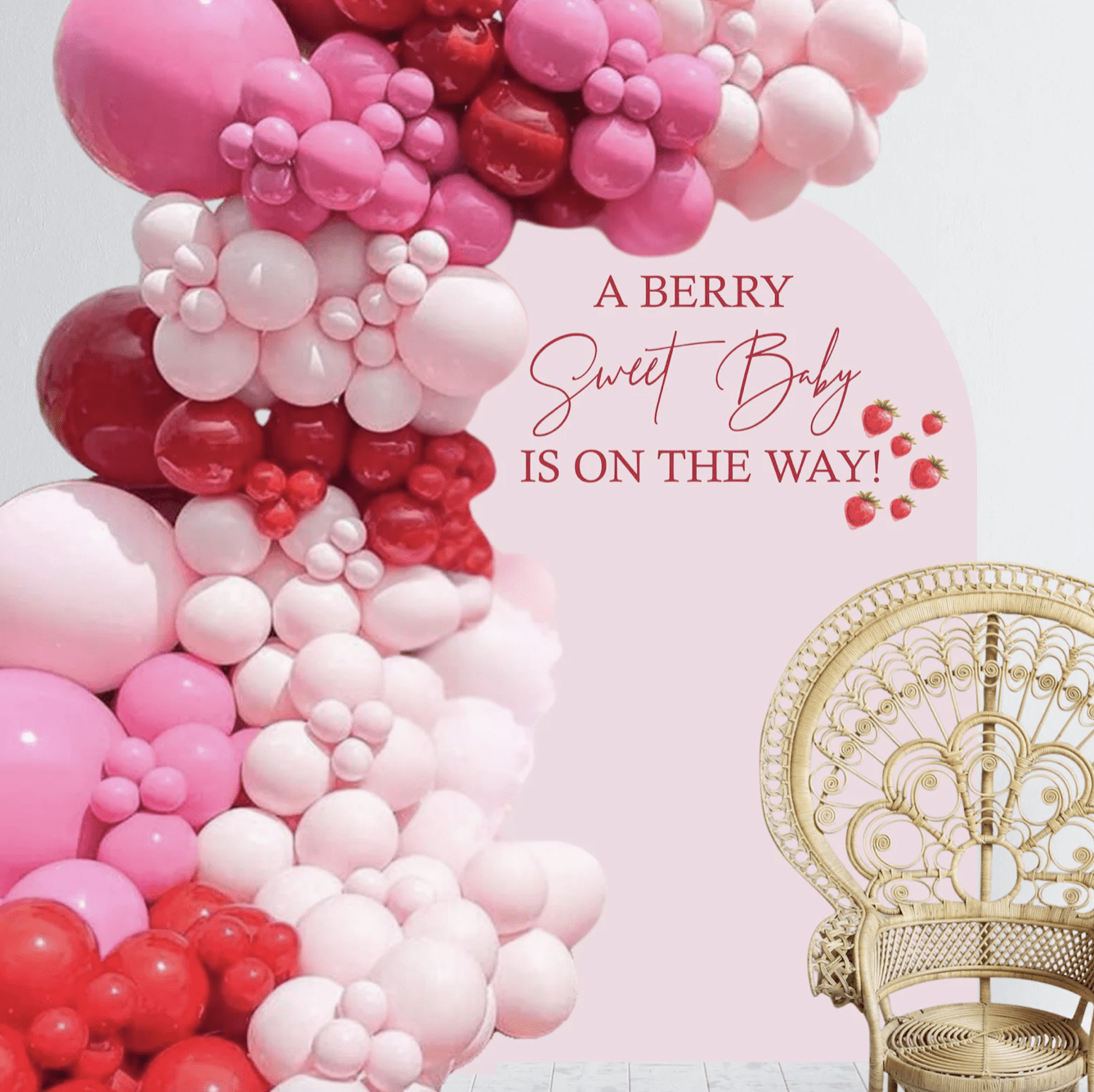 Berry Sweet Summer Baby Shower Theme