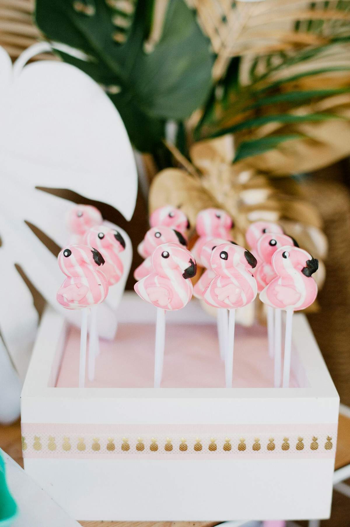 Flamingo pops
