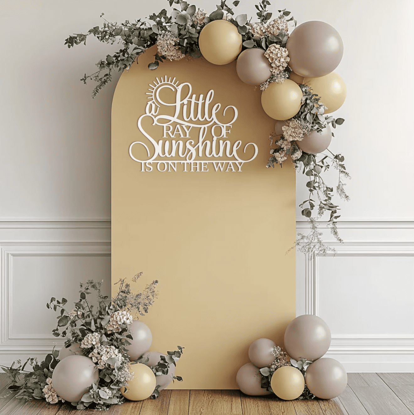 Little Ray of Sunshine Summer Baby Shower Theme