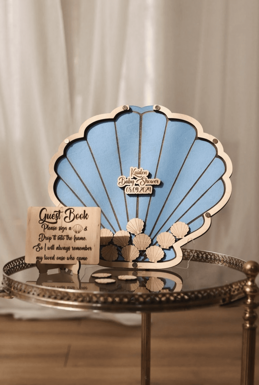 Under the Sea Summer Baby Shower Theme Guest Book