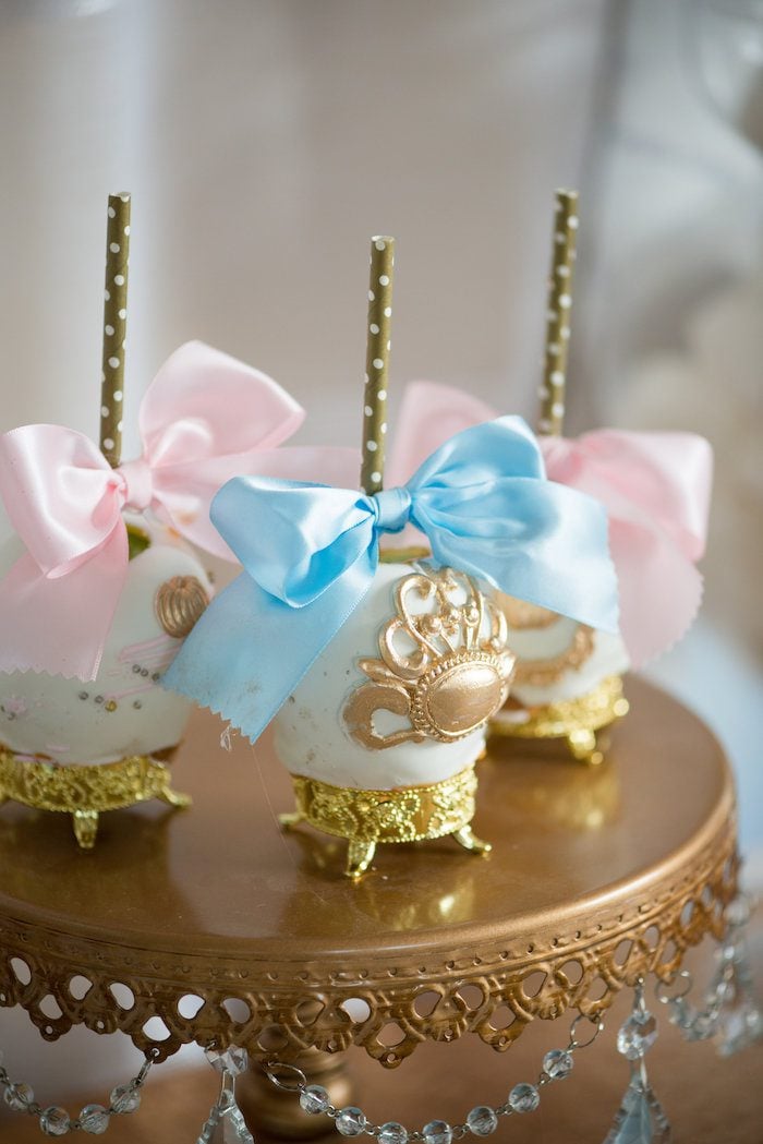 Cinderella party candy apple desserts