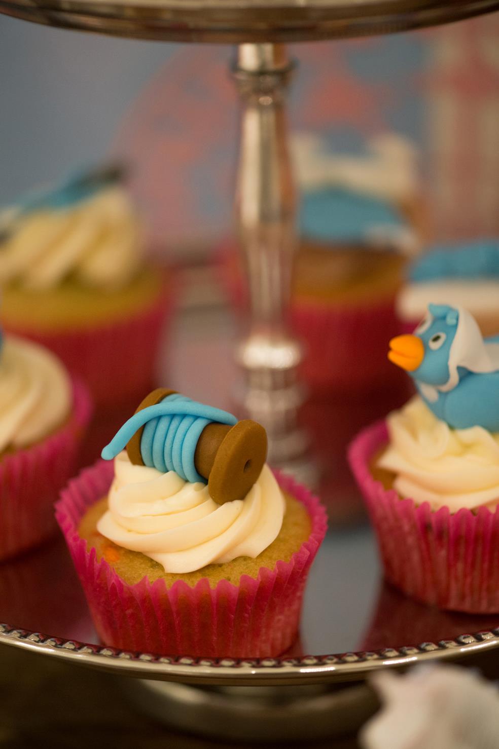Cinderella Birthday Cupcakes