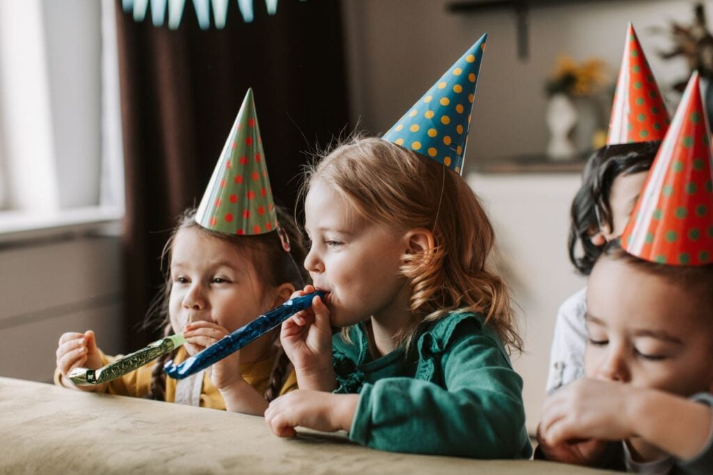 For many school-age kids, 2 hours is a good starting point. Toddlers often do better with about an hour, while older kids may enjoy up to 3 hours if the party includes a longer activity or meal.